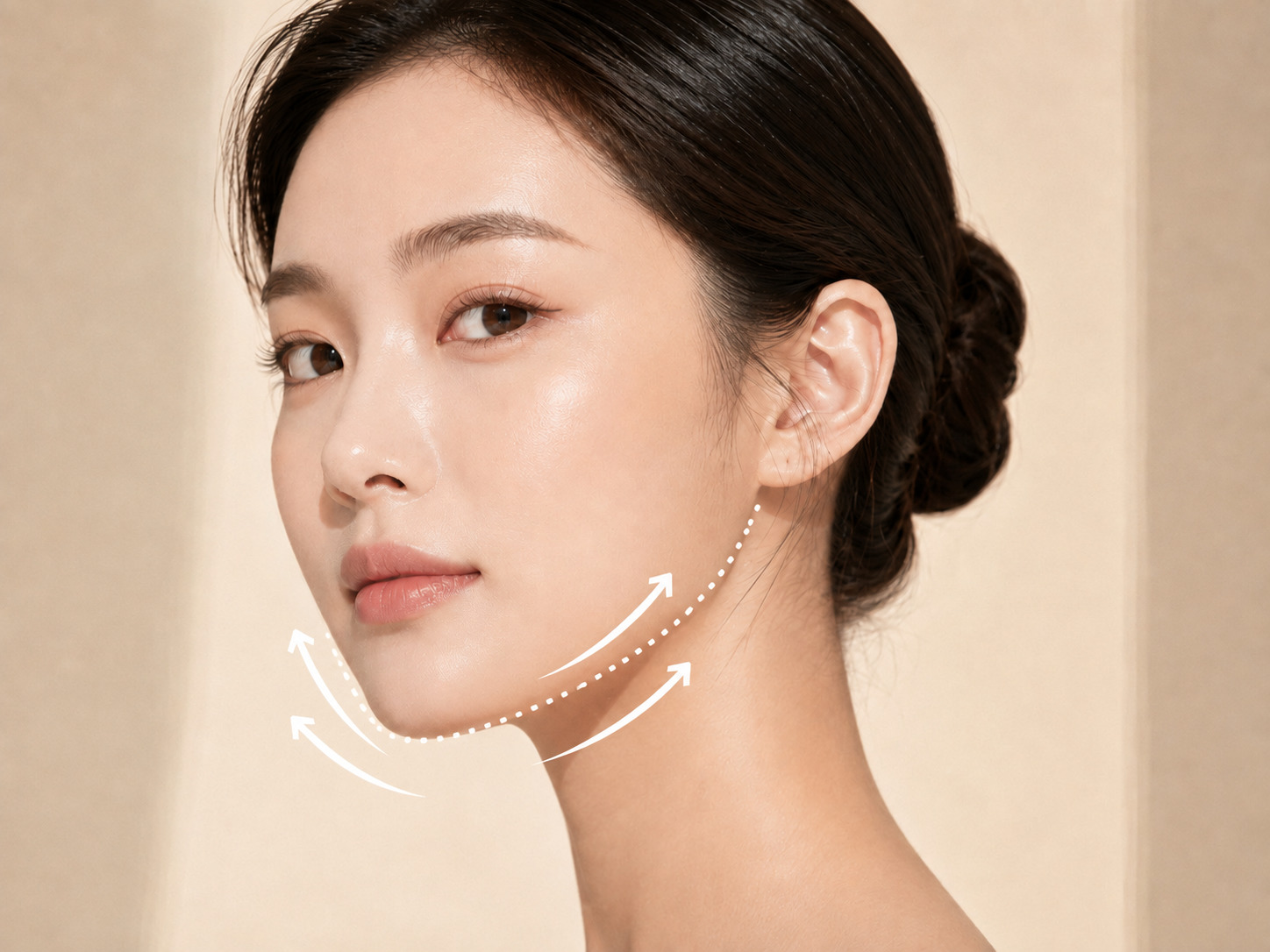 턱끝의 볼륨을 보완해 하안면의 비율을 정돈하는 필러